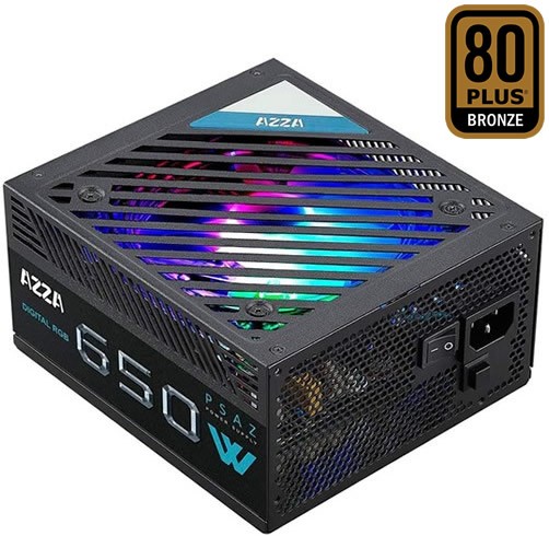 Azza PSAZ 650W ARGB - 80 Plus Bronze