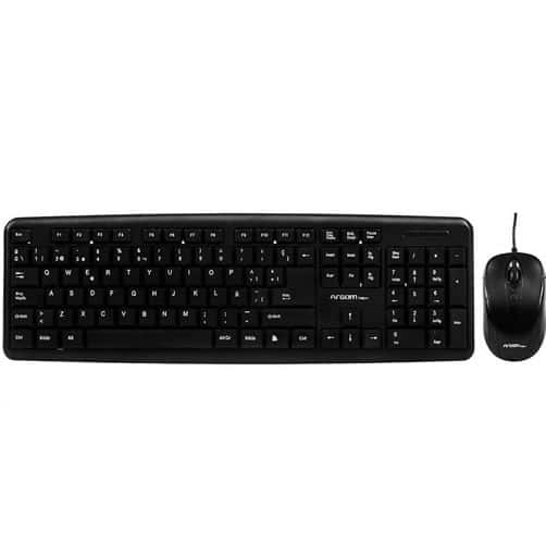 Argom - Teclado y mouse 7418 Español