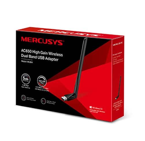 Mercusys  WIFI USB  AC650 DUAL BAND MU6H