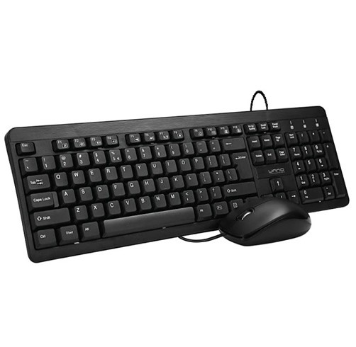 Teclado y Mouse Unno  Tekno Klas  Ingles