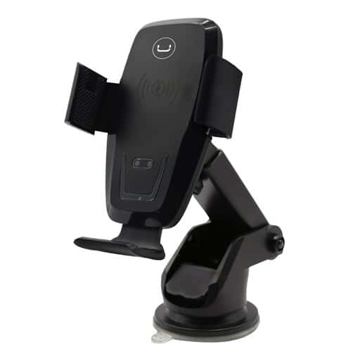 Soporte de celular UNNO para Carro con carga inalambrica 10W - CH3009BK