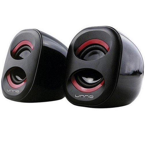 Parlante Unno Brazza - Stereo 2.0 - 3.5mm - SP9012RD