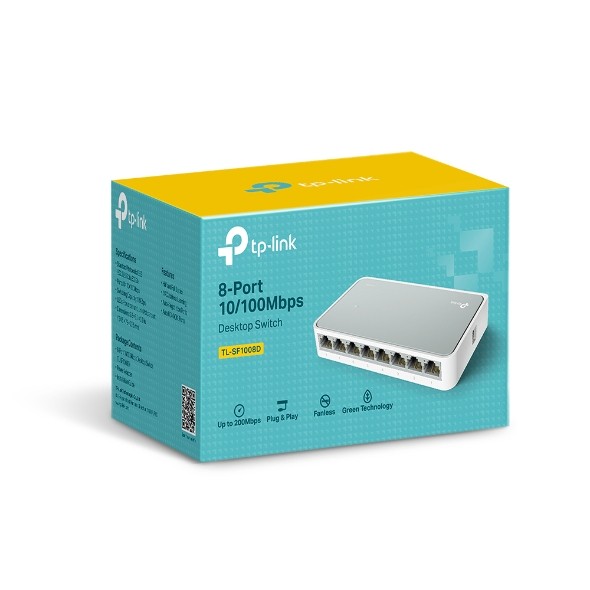Switch TP LINK 8 PORT 10/100 TLSF1008D
