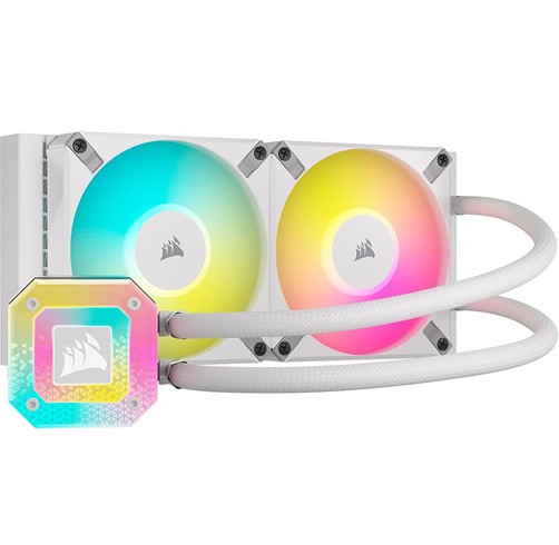 Corsair iCUE H100i Elite Capellix XT  Blanco