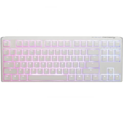 Ducky One 3 RGB  TKL 80% - Cherry Blue - Blanco- Ingles