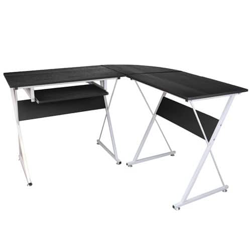 Escritorio Xtech esquinero en L - Negro - XTF-CD433