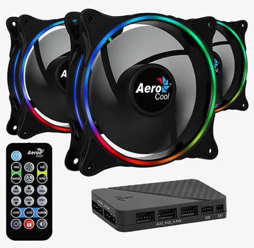 Aerocool  Eclipse 12 Pro ARGB - 120mm - Kit de 3