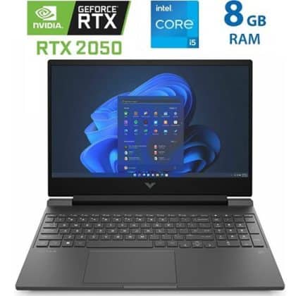 HP Victus 15-fa1200nr - i5 12450H -8gb- RTX 2050